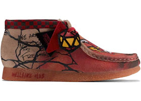 Clarks Originals Wallabee Stranger Things The Upside Down (GS) - vue 360