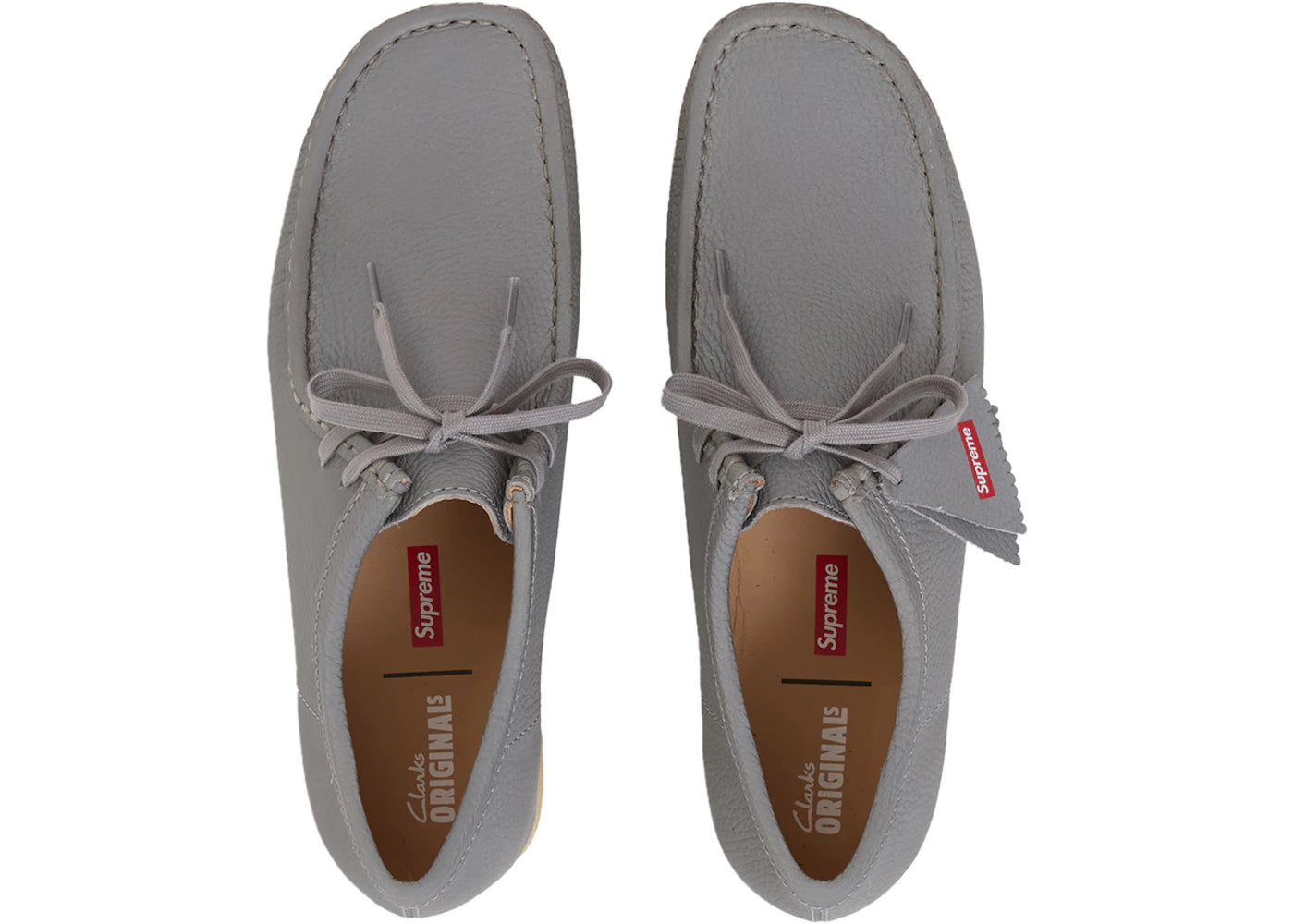 Clarks Originals Wallabee Supreme Grey Reflective - vue secondaire B
