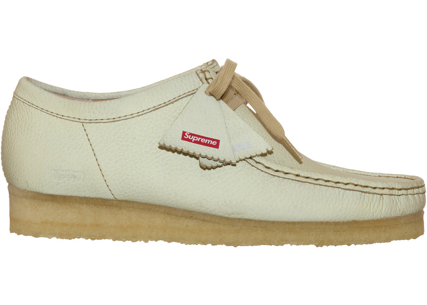 Clarks Originals Wallabee Supreme Natural Reflective - vue secondaire A