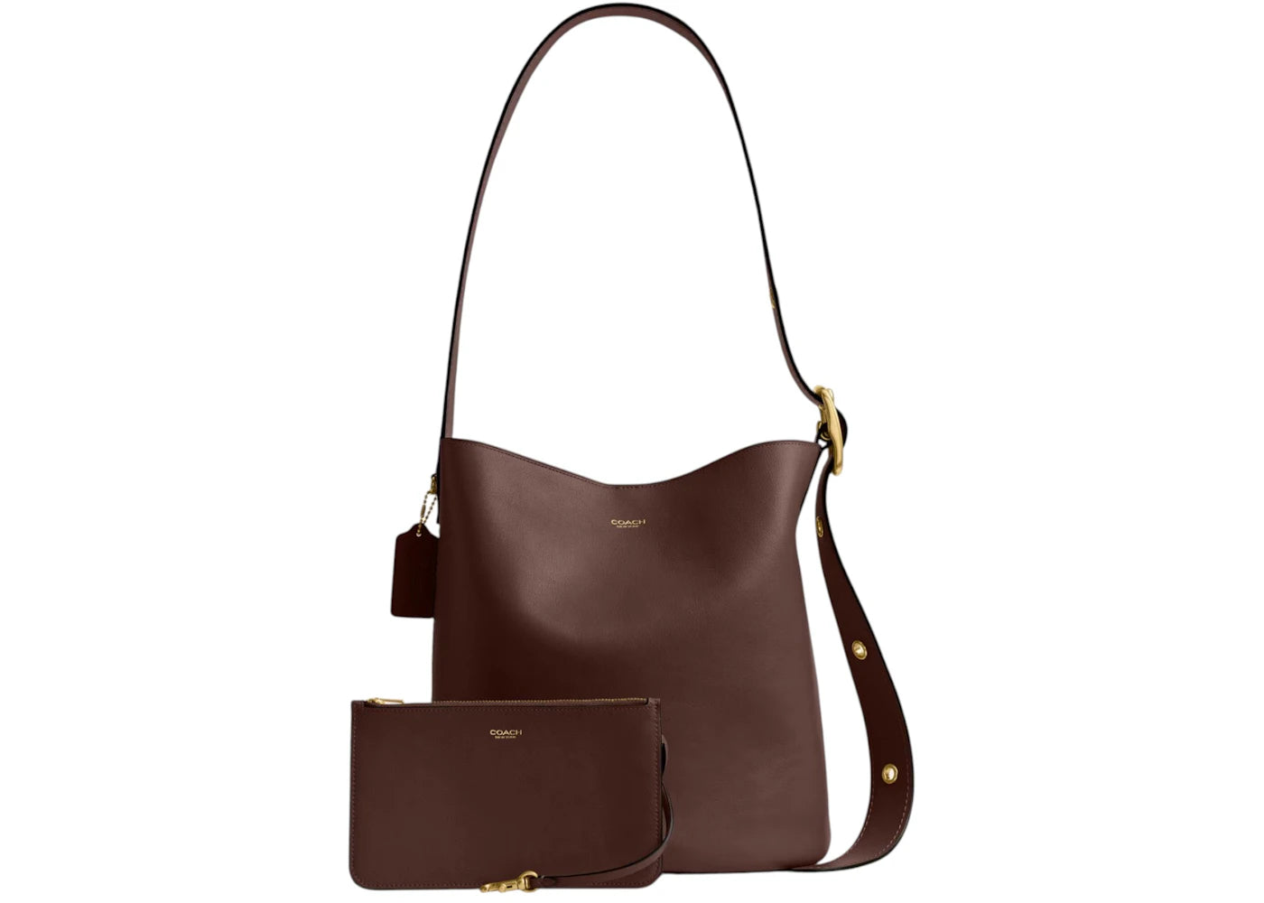 Coach Bleecker Bucket Bag Maple - vue secondaire B