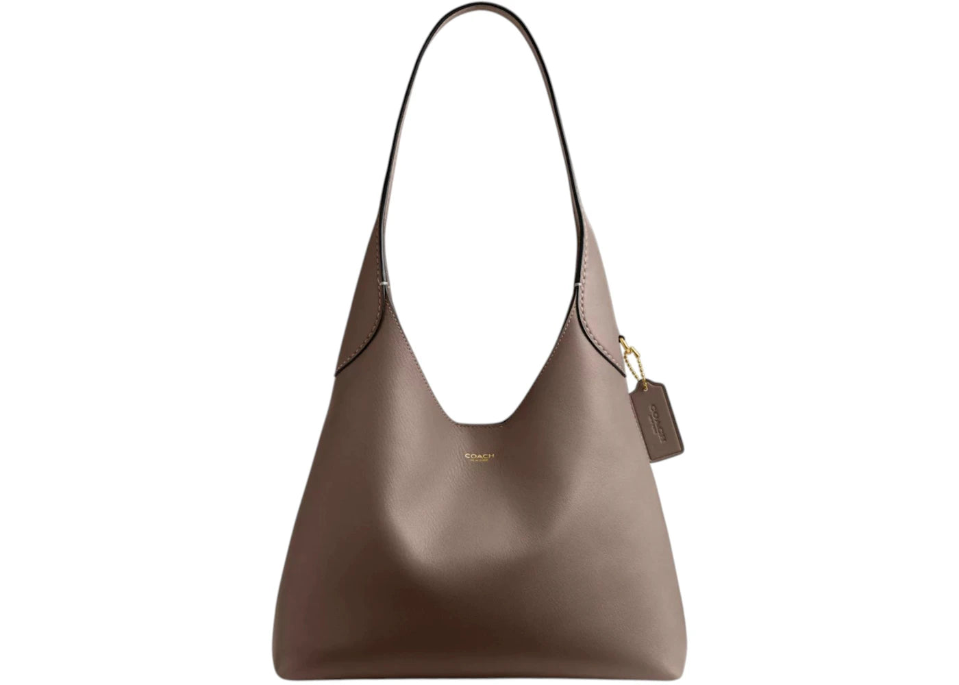 Coach Brooklyn Shoulder Bag 28 Dark Stone - vue 360