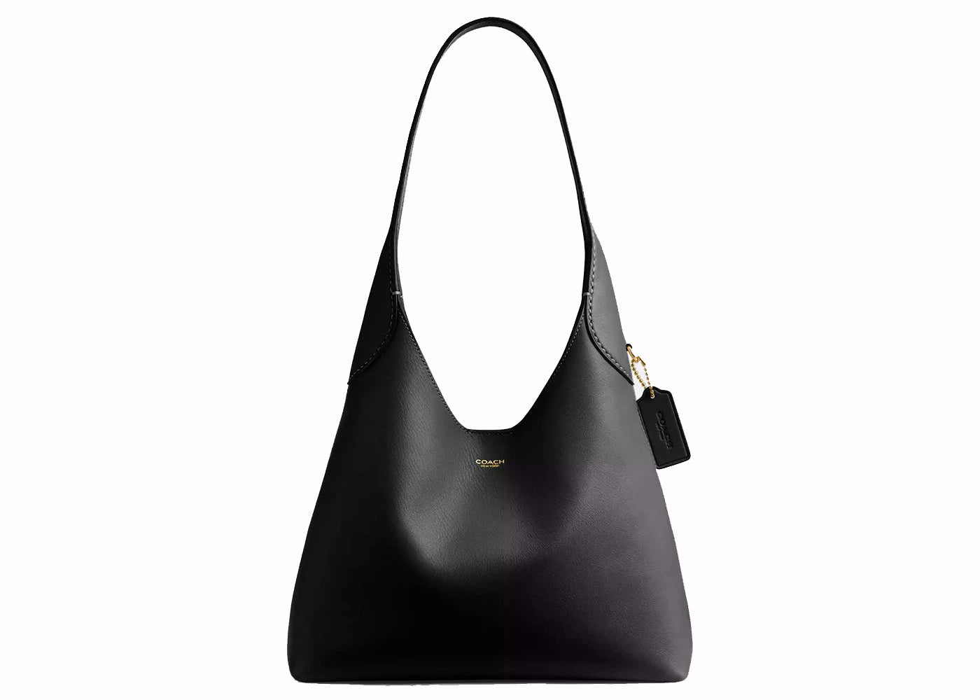 Coach Brooklyn Shoulder Bag 28 Smooth Leather/Brass/Black - vue secondaire A