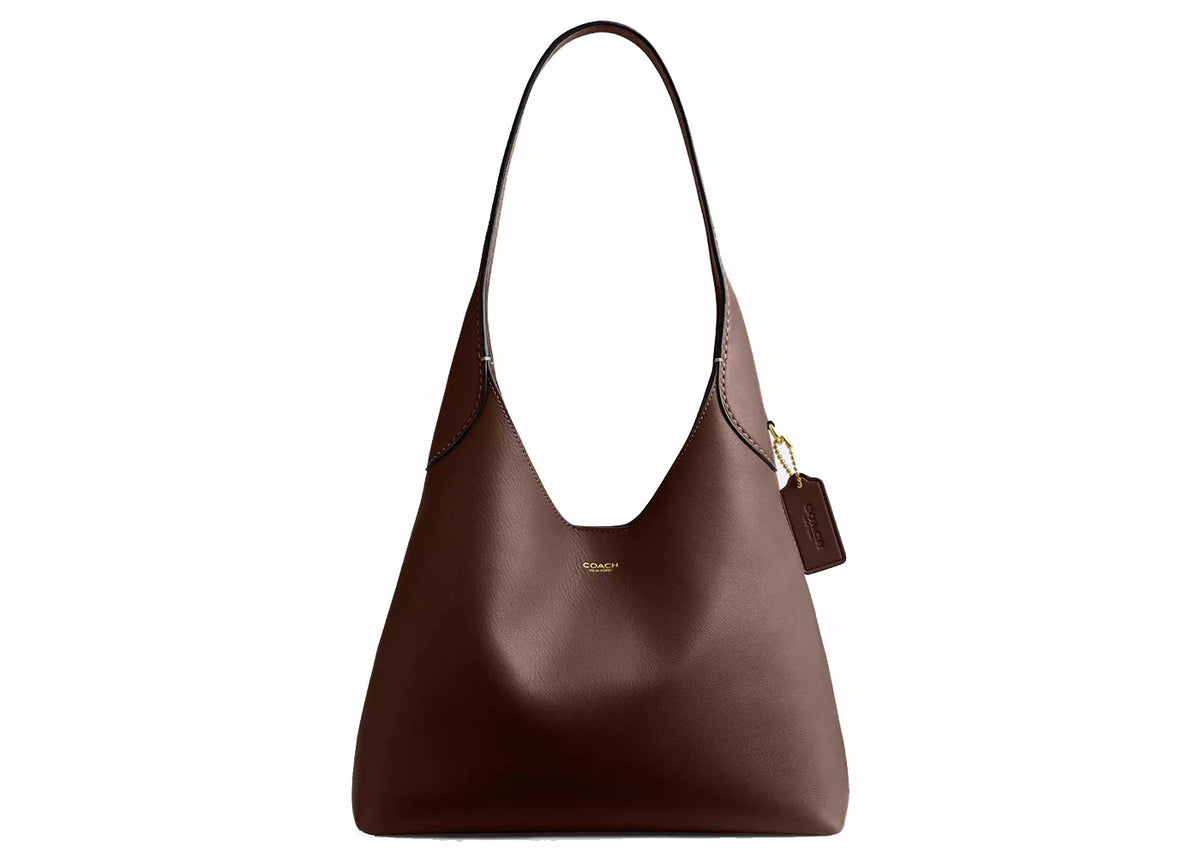 Coach Brooklyn Shoulder Bag 28 Smooth Leather/Brass/Maple - vue 360