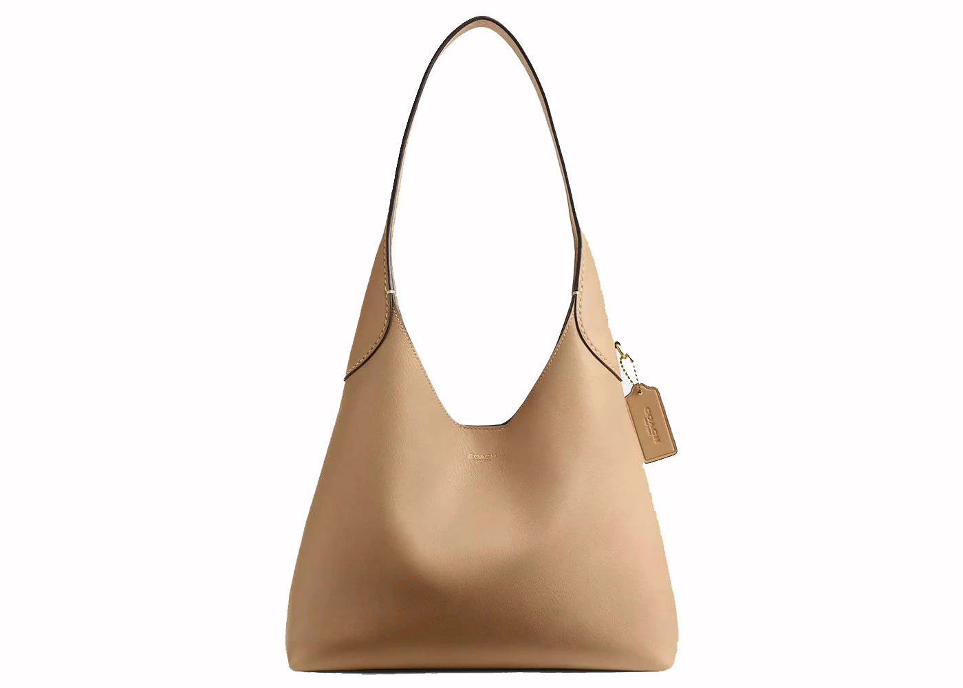 Coach Brooklyn Shoulder Bag 28 Smooth Leather/Brass/Tan - vue secondaire A