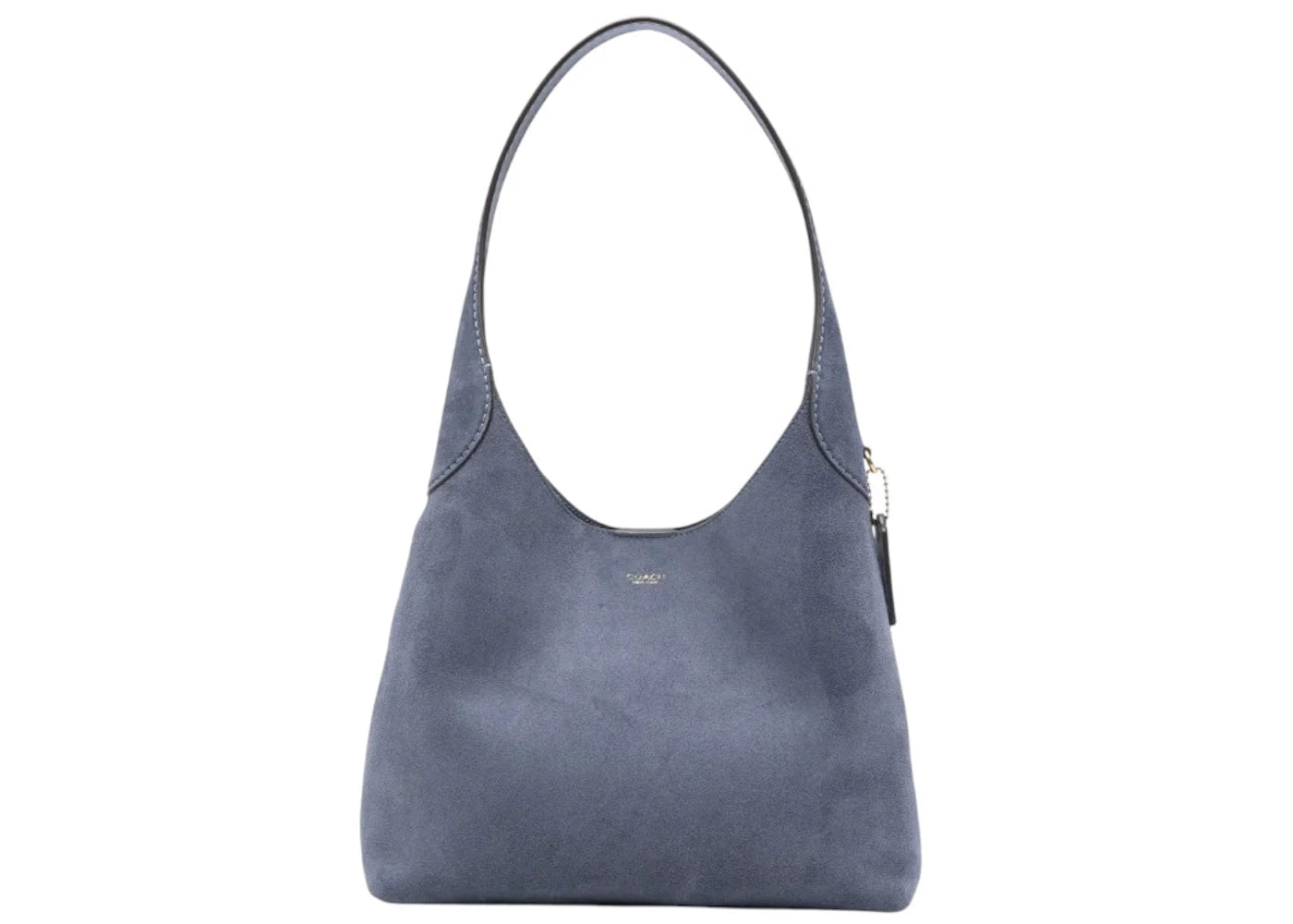 Coach Logo-tag Shoulder Bag Blue - vue 360