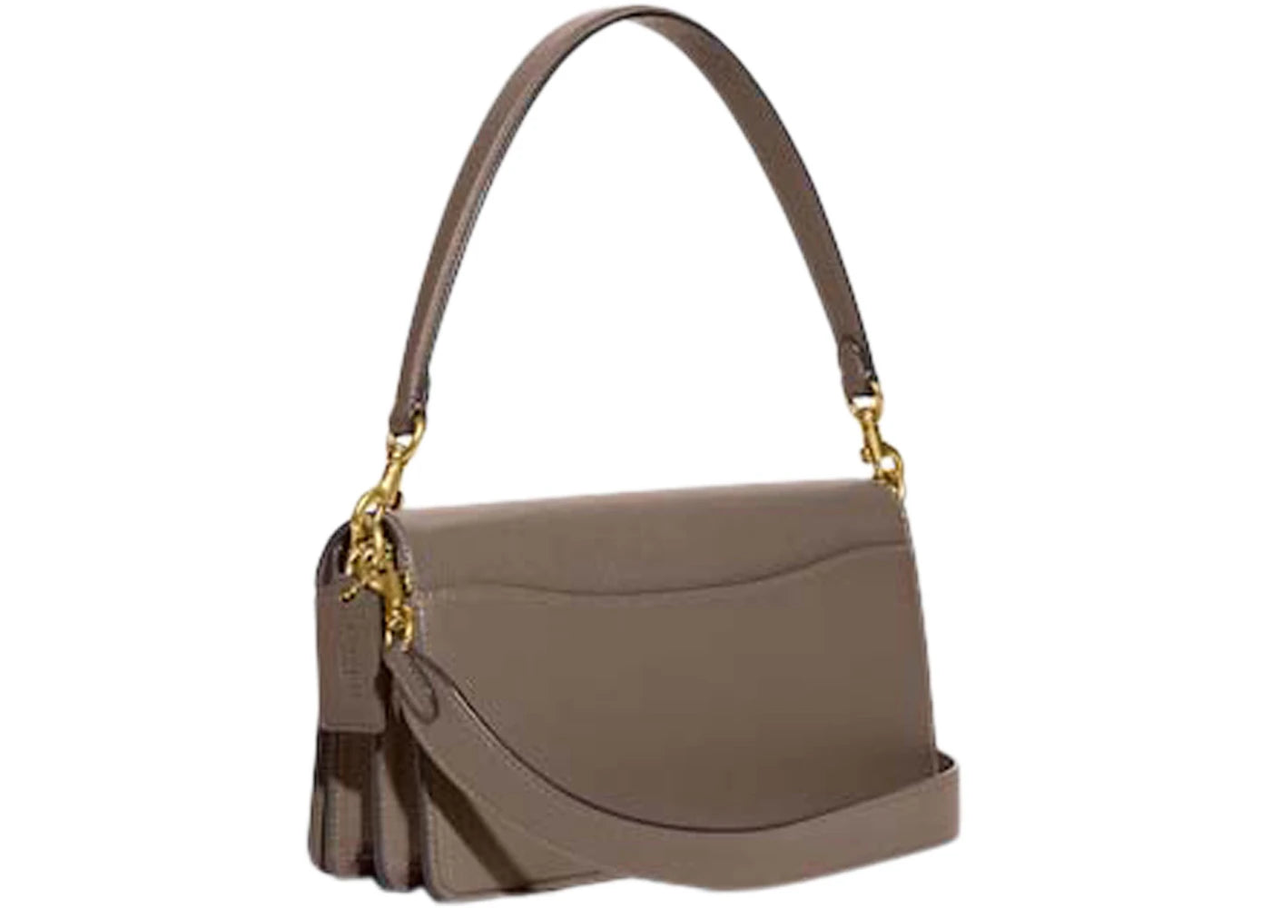 Coach Shoulder Bag Tabby 26 Brass/Dark Stone - vue secondaire B