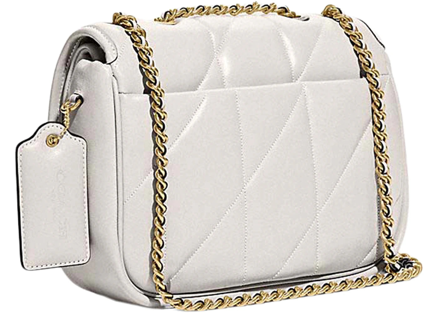 Coach Schultertasche mit Steppkissen, Madison Chalk - vue secondaire A