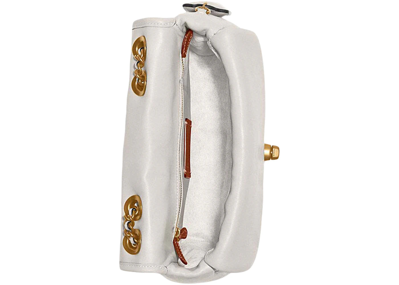 Coach Schultertasche mit Steppkissen, Madison Chalk - vue secondaire B