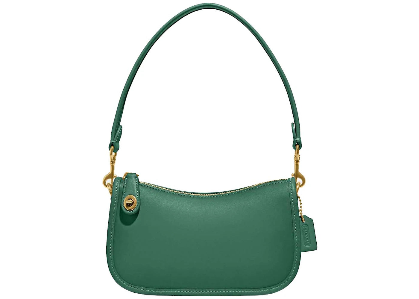 Coach Swinger 20 Brass/Bright Green - vue secondaire A