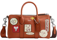 Coach x Brain Dead Compass Bag 25 With Patches Brown