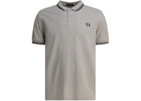 Comme des Garcons CDG Strong Will Polo Shirt Grey