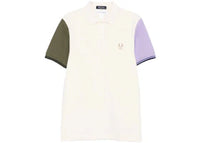 Comme des Garcons Color-Blocked Polo White