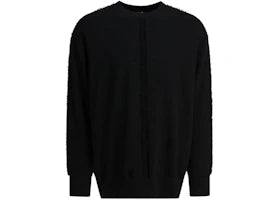 Comme des Garcons Cotton Crewneck Sweatshirt Black - vue 360