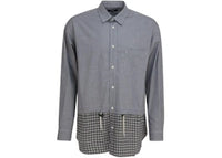 Comme des Garcons Cotton Inserts Shirt Grey