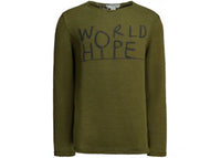 Comme des Garcons Crewneck Logo Sweater Green