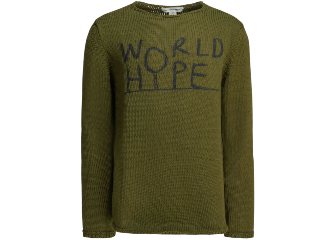 Comme des Garcons Crewneck Logo Sweater Green - vue secondaire A