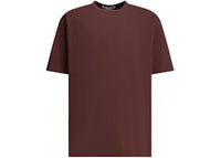 Comme des Garcons Crewneck Reverse Logo T-shirt Bordeaux