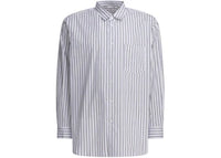 Comme des Garcons Forever Striped Cotton Shirt White