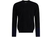 Comme des Garcons Forever Wool Crew Neck Sweater Black