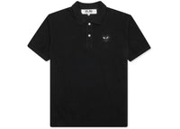 Comme des Garcons Play Black Emblem Polo Black