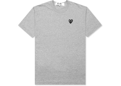 Comme des Garcons Play Black Heart Emblem T-shirt Grey - authentic Comme des Garcons PLAY apparel