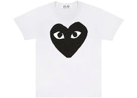 Comme des Garcons Play Black Heart T-shirt White