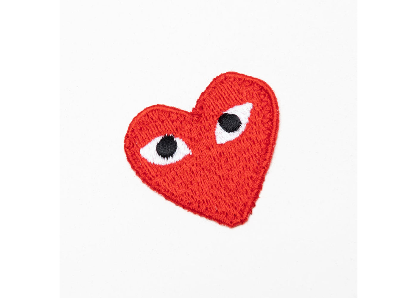 Comme des Garcons Play White Heart T-shirt Navy - vue secondaire A