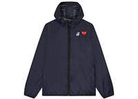 Comme des Garcons Play x K-Way Claude Full-Zip Jacket Navy