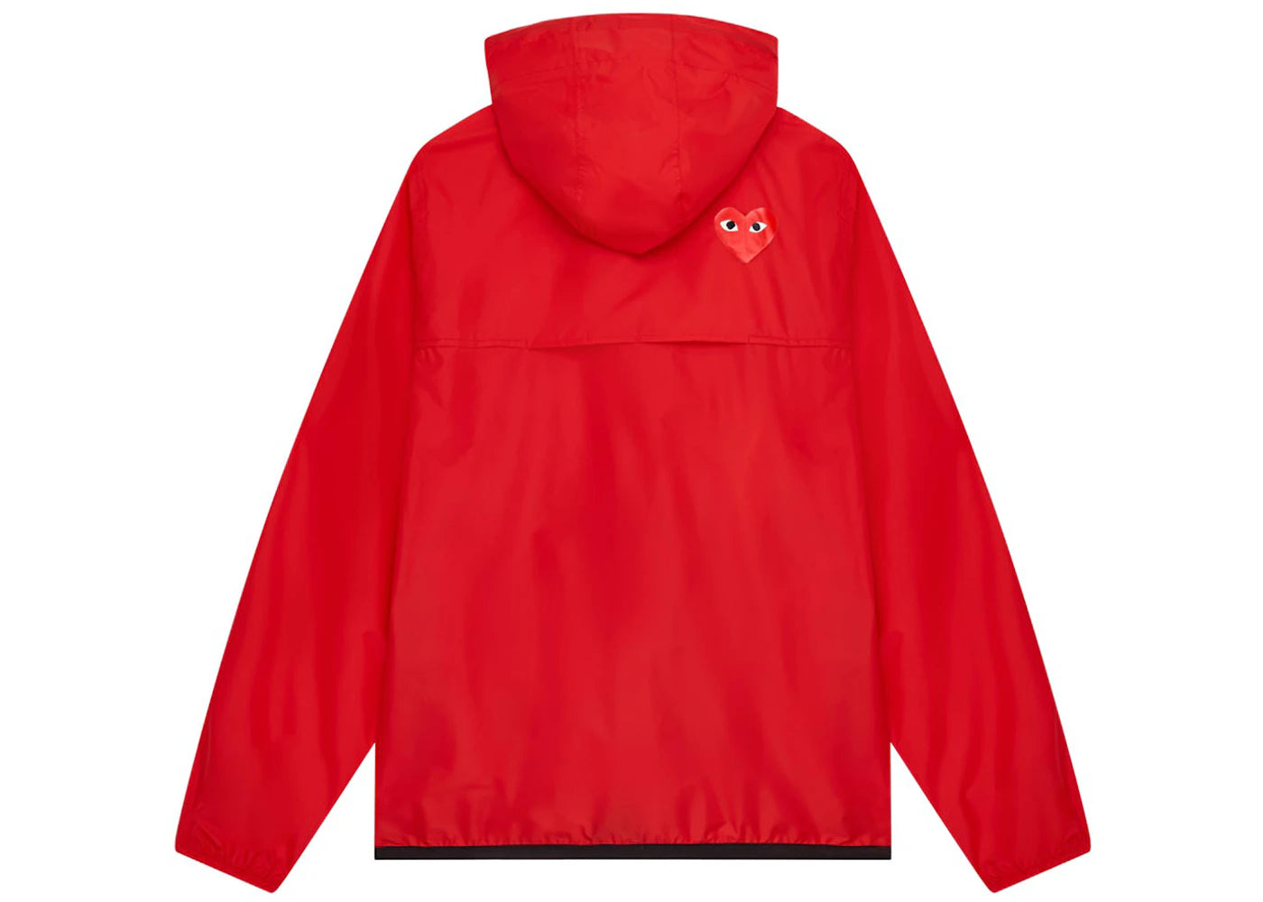Comme des Garcons Play x K-Way Claude Full-Zip Jacket Red - vue secondaire B