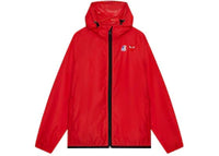 Comme des Garcons Play x K-Way Claude Full-Zip Jacket Red