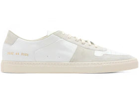 Common Projects BBall Low White Leather Suede - vue 360
