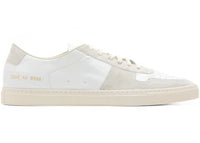 Common Projects BBall Low White Leather Suede