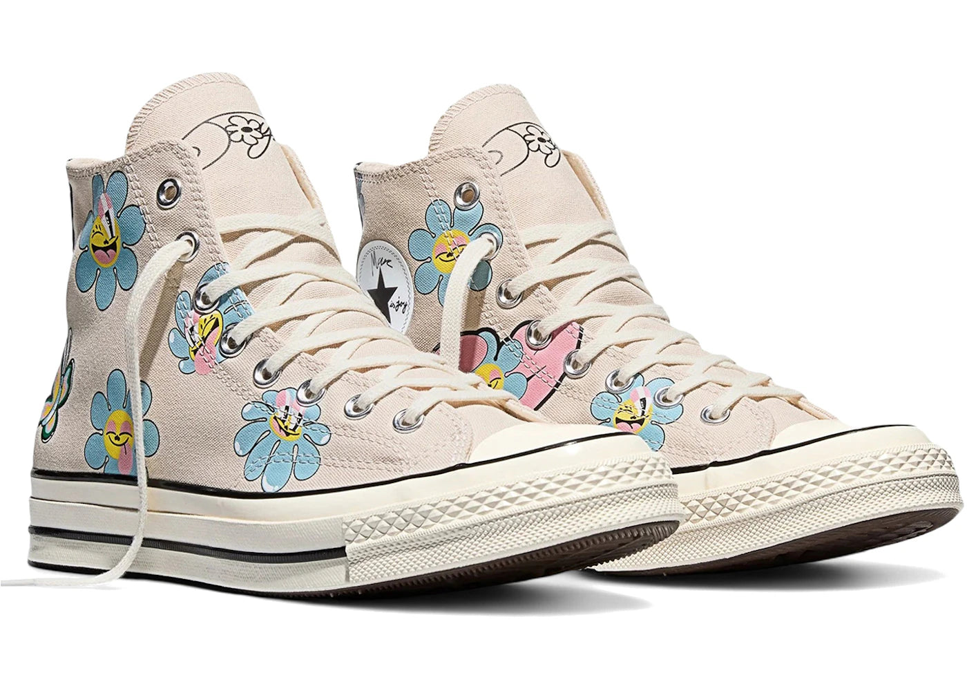Converse Chuck 70 Hi Marc Jacobs Joy Natural Ivory - vue 360