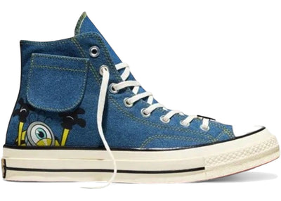 Converse Chuck 70 Hi Minions Blue Egret