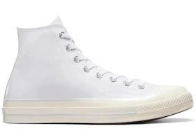 Converse Chuck 70 Hi White Fossilized Leather - vue 360