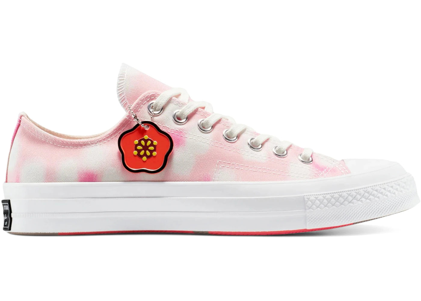 Converse Chuck 70 Low KENZO Hana Leopard Pink Cosmos - vue 360