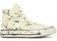 Converse Chuck Taylor All Star 70 Hi Archive Paint Splatter Egret Amarillo Yellow