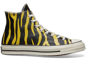 Converse Chuck Taylor All Star 70 Hi Archive Print Sulfur Zebra - vue 360