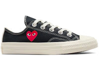 Converse Chuck Taylor All Star 70 Ox Comme des Garcons PLAY Single Heart Black (PS)