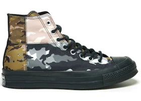 Converse Chuck Taylor All Star 70 Hi Patchwork Blocked Camo Black