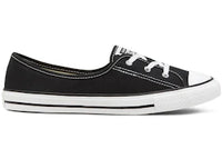 Converse Chuck Taylor All Star Ballet Lace Slip Black White (Women's)