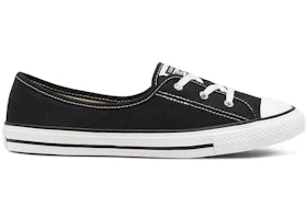 Converse Chuck Taylor All Star Ballet Lace Slip Black White (Women's)