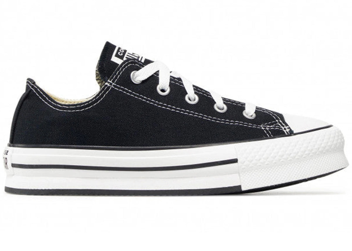 Converse Chuck Taylor All Star EVA Lift Ox Black White (GS) - vue secondaire A