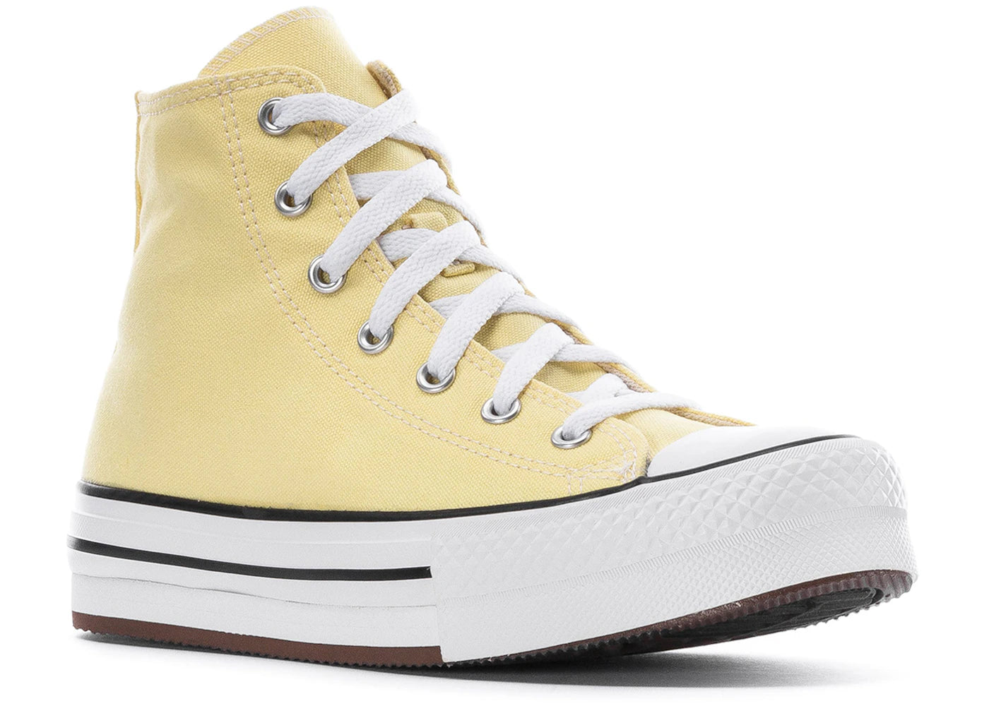 Converse Chuck Taylor All Star Eva Lift Hi Soft Sunshine White (GS) - vue secondaire B