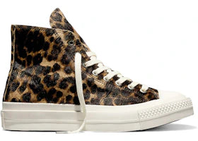 Converse Chuck Taylor All Star First String High Pony Hair Leopard Print