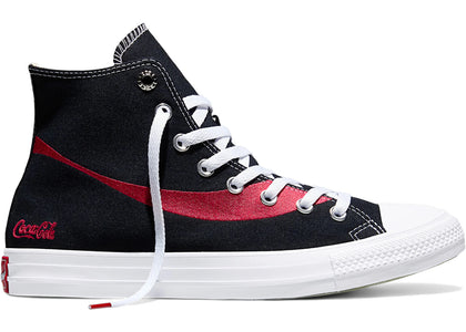 Converse Chuck Taylor All Star Hi Coca-Cola Black - authentic Converse sneakers