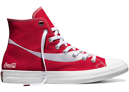 Converse Chuck Taylor All Star Hi Coca-Cola Racing Red - authentic Converse sneakers