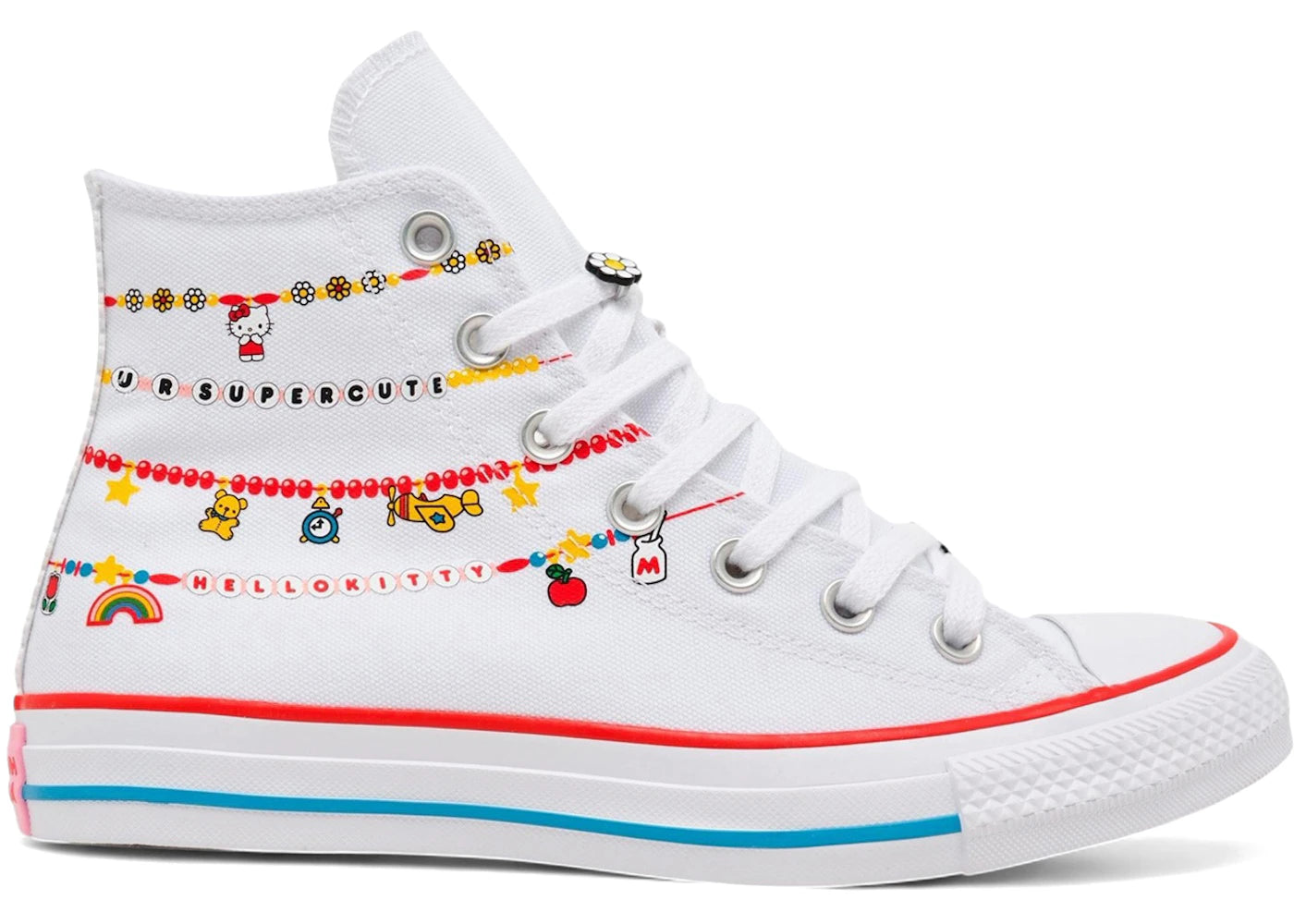 Converse Chuck Taylor All Star Hi Hello Kitty and Friends Charmed - vue secondaire A