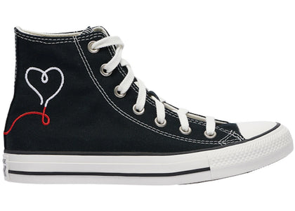 Converse Chuck Taylor All Star Hi Made with Love Black - sneakers view 2