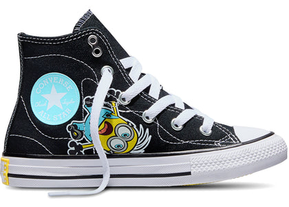 Converse Chuck Taylor All Star Hi Minions Black (PS) - authentic Converse sneakers